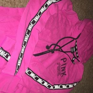 PINK hoodie sweater🌸